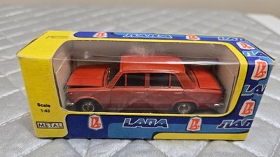 Vintage Russian Diecast Toy LADA Scale - NOS