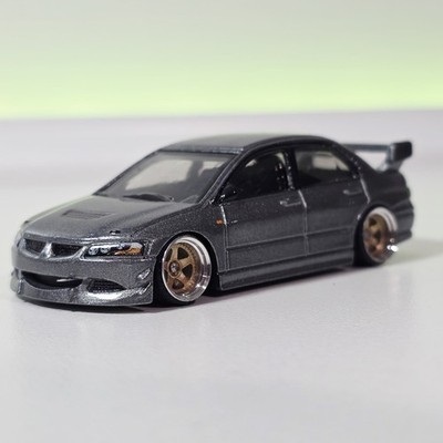 Custom Hotwheels Mitsubishi Lancer Evolution 