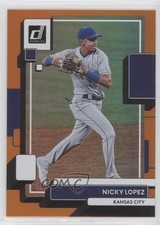 2022 Panini Donruss Holo Orange Nicholas Lopez Nicky Lopez #91 0o6m