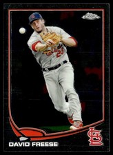 2013 Topps Chrome David Freese St. Louis Cardinals #135