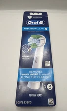 Oral-B  Precision Clean Electric Toothbrush Replacement Brush Heads - 3pk.