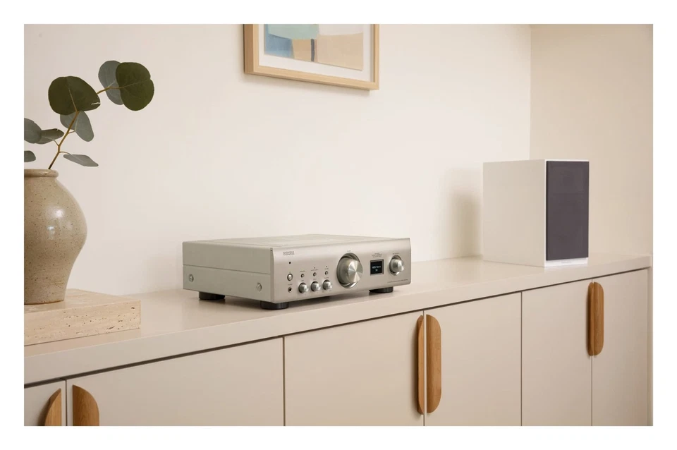 Denon Amplificatore HI FI 2.0 HEOS Streamer Premium silver PMA900HNE 85w per - Immagine 4 di 4