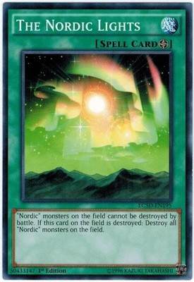3 x The Nordic Lights - LC5D-EN195 - Common - 1st Edition Near Mint, English YGO