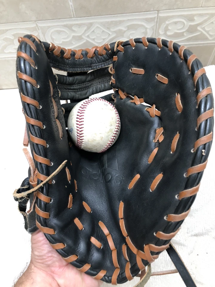 Adidas TS-1200FBR Niños Juego Listo 12” Béisbol Primera Base Guante Lanzamiento Derecho Foto 3 de 4