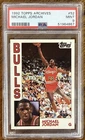 1992 TOPPS ARCHIVES MICHAEL JORDAN BASKETBALL CARD #52 GRADED PSA 9 READ