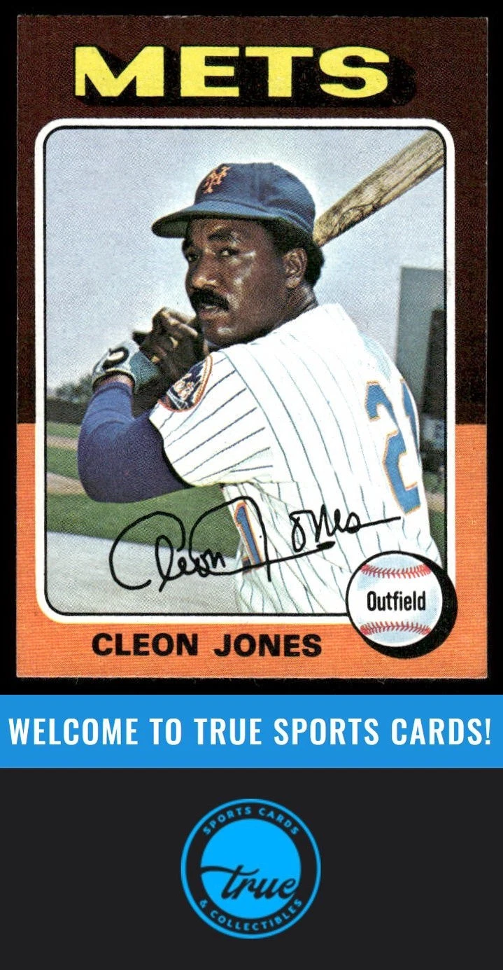 1975 Topps Mini #43 Cleon Jones