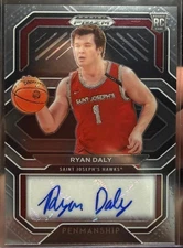 2021 Prizm Draft Picks Ryan Daly Rookie Penmanship RC Auto CP-RDA Saint Joseph’s