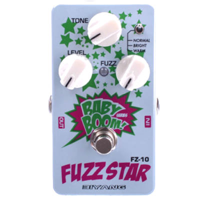 Biyang FZ-10 Fuzz Star Electric Guitar Effect Pedal 3 Modes of