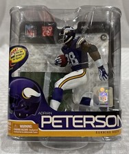 MCFARLANE VIKINGS ADRIAN PETERSON #28 FIGURE #379/3000 RETRO PURLE JERSEY