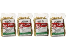 Butler Foods Soy Curls Pack of 4 8 Ounce Plant Based Legume Protein Snacks