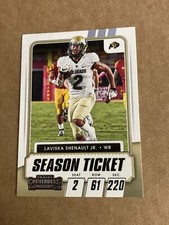 2021 Contenders Draft LAVISKA SHENAULT JR #98 football card Colorado / Panthers