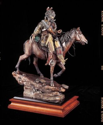 David Lemon - Down From High Lonesome Artist Proof | Mixed Media Sculpture