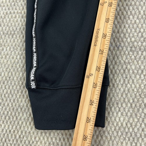 Jordan Sweatpants Boys Large Black White Joggers Sweats Youth Jump Man Air - Picture 9 of 14