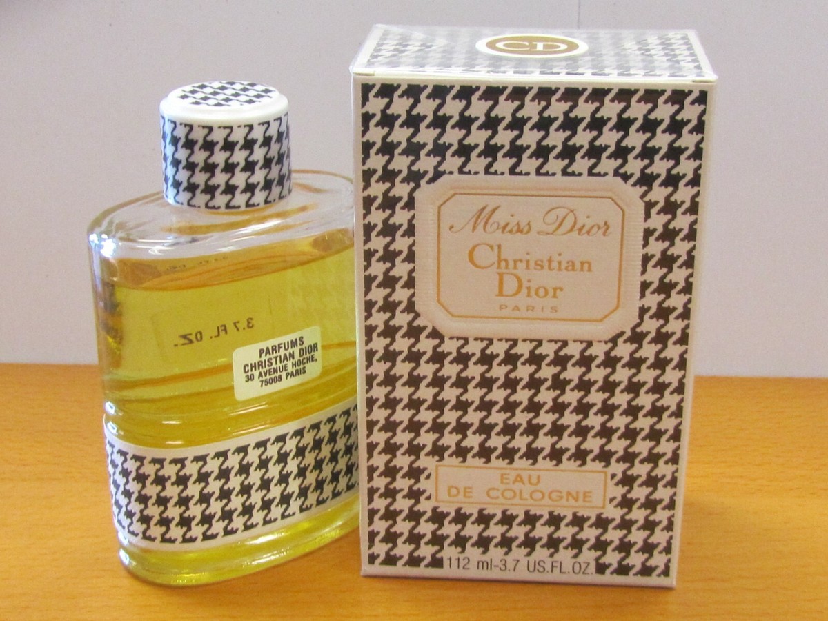 Vintage Miss Dior By Christian Dior Perfume Wome 3.7oz/ 112ml Edt
