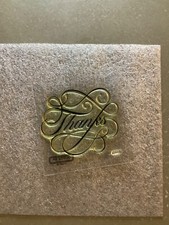 Close to My Heart My Acrylix Sentiments THANKS NEW