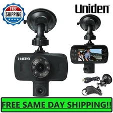 Uniden Dash Cam 1080P HD Dual Camera Front And Rear View Cars Mount Video Record