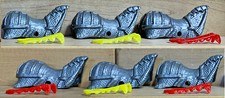 Timpo Recast 6 Silver Horse Caparisons plus 6 sets of Reins - 54mm 1990s