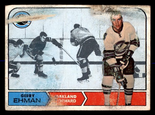 Gerry Ehman #84 1968 Topps card
