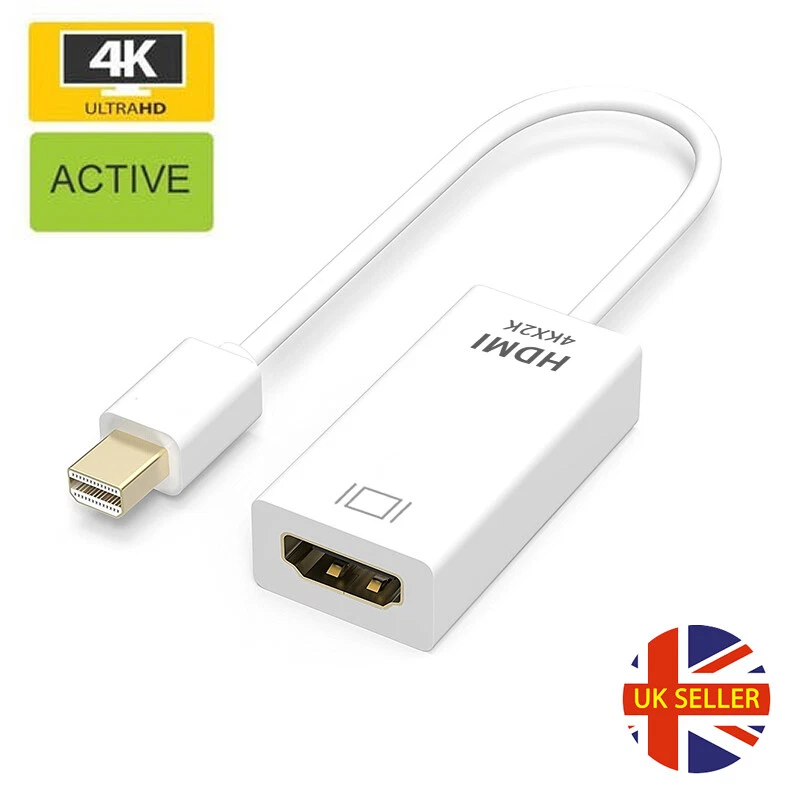 Thunderbolt Mini Display Port DP To HDMI Adapter for Apple MacBook Air Pro  iMac