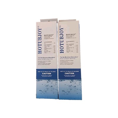 2 Pack Hot Tub Joy HotTubJoy Mineral Cartridge Stick for Spa/Pool Filters Filter