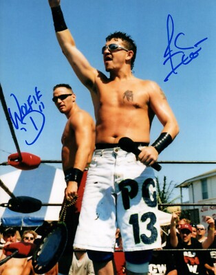 PG-13 Wolfie D JC Ice Signed ECW 8x10 Wrestling Photo Wrestler WWE