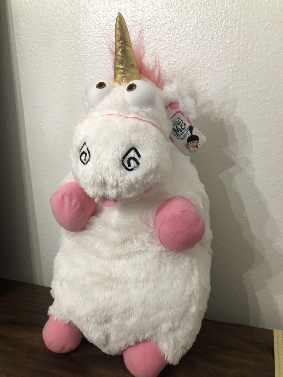 Universal Studios Despicable Me Its So Fluffy White Unicorn Plush