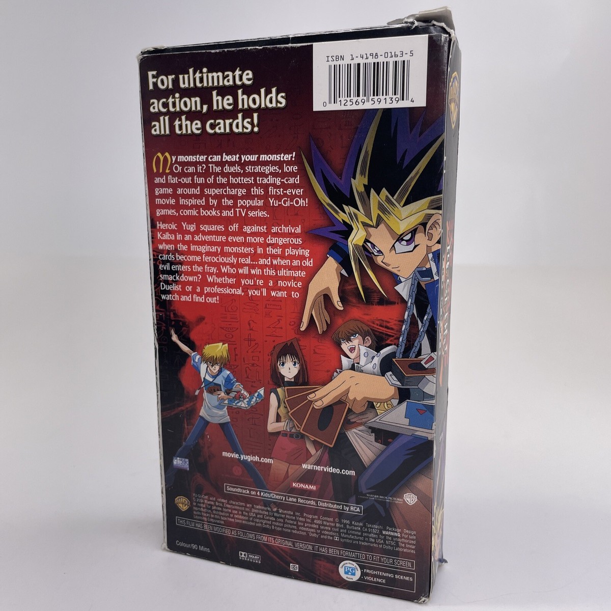 Yu-Gi-Oh!: The Movie (VHS, 2004) First Edition YuGiOh! Anime Yu-Gi-Oh!: The Movie (VHS, 2004) First Edition YuGiOh! Anime
