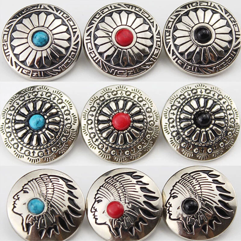 1Set Snap Button Metal Buttons Nail Rivet Snap Fastener For Leathercraft HOT - Image 3 of 4