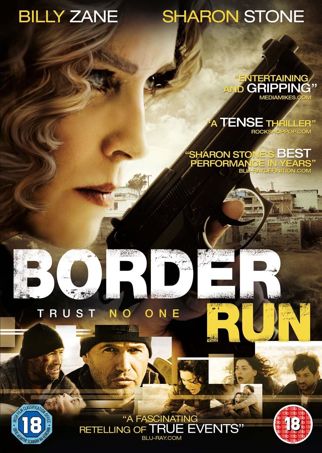 Border Run (DVD) Sharon Stone Billy Zane Promise LaMarco