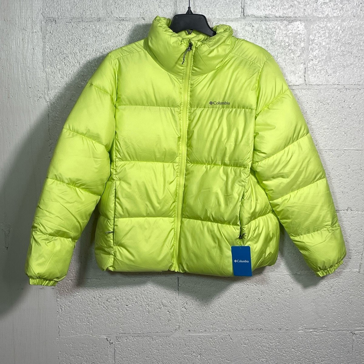 COLUMBIA Women's Jacket- Tippet neon green XXL | eBay