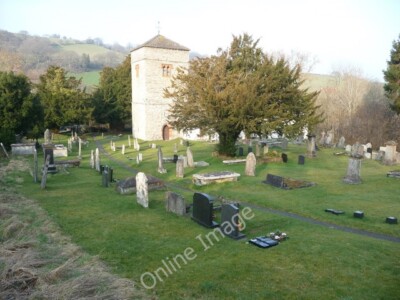 Foto 6x4 Aberedw Kirche offenbar an der Stelle eines viel früheren C c2011 gebaut