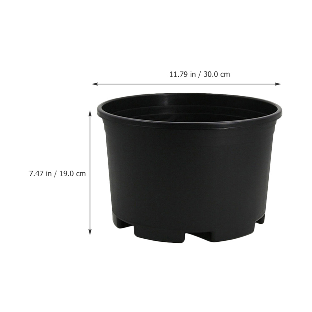 2pcs Round Extra Large Flowerpot Gardening Large Plastic Plant Pot