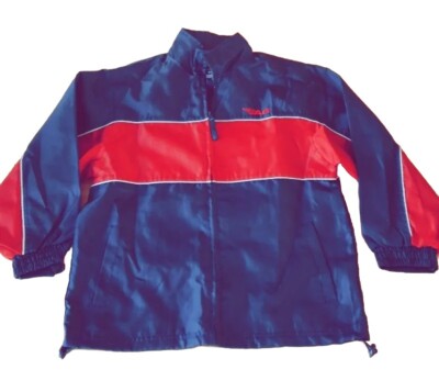  Trainingsjacke von Unicat, Jungen, Gr. 146, schwarz/rot, top Zustand 