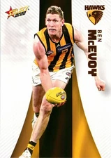2022 HAWTHORN HAWKS AFL Card BEN MCEVOY Footy Stars