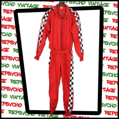 FINISHLINE Racewear Racesuit SFI3-2A/1 Red BOILERSUIT Medium 476 O