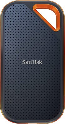 Sandisk SSD NVMe Extern Tragbar Bis 2000MB/s Festplatte 1 2 4 TB