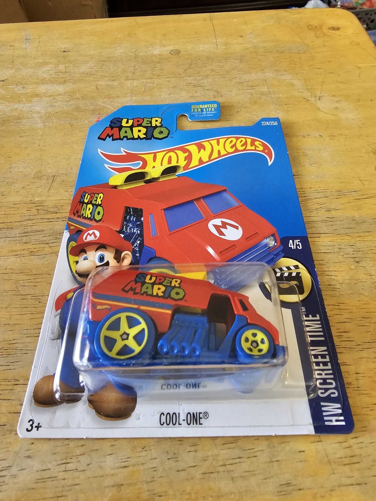 Hot Wheels Super Mario - Cool One - HW Screen Time 4/5 224/250