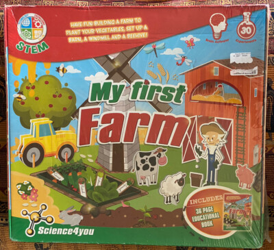 MEINE ERSTE FARM Lernspielzeug neu & VERSIEGELT Alter 6+ STAMMDAMPF schnell KOSTENLOSER VERSAND