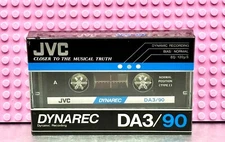 VICTOR/JVC  DYNAREC  DA3   90  1983  TYPE I    BLANK CASSETTE TAPE (1) (SEALED)