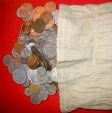 WORLD COINS MIX BULK - 10LB TEN POUNDS OF MIXED COINS