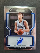 2021-22 Wang Zhizhi Panini Prizm Auto Dallas Mavericks - China 🇨🇳 