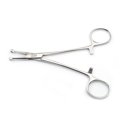 LIONGOTHIC Septum Forceps Piercing Tool Made of Surgical Steel.