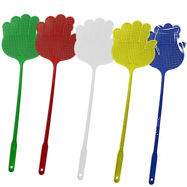 5 Pack Fly Insect SWAT Swatter Bug Mosquito Wasp Swatters Indoor
