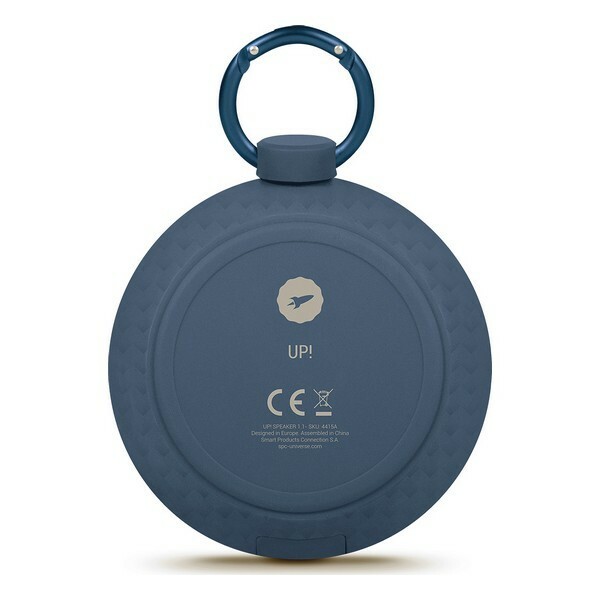 Haut-parleur Bluetooth portable 5W bleu compact pour smartphone - 4