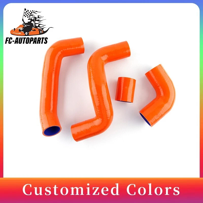 Синий силиконовый шланг радиатора комплект подходит 1999-2004 LAND ROVER FREELANDER TD4 Turbo - Изображение 4 из 4