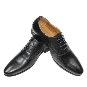 black formal shoes with laces