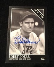 Bobby Doerr Cards, Rookie Card and Autographed Memorabilia Guide 20