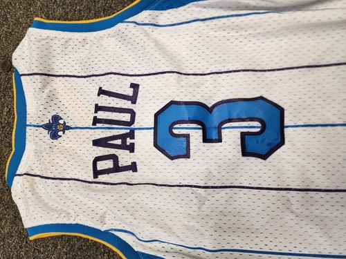 Adidas Chris Paul New Orleans Hornets #3 White Home Jersey Youth Medium - Picture 4 of 6