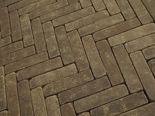 &Ouml;ko-Pflasterklinker &Ouml;kopflaster antikbraun 20,6x5,1x8,5 Klinker-Pflaster