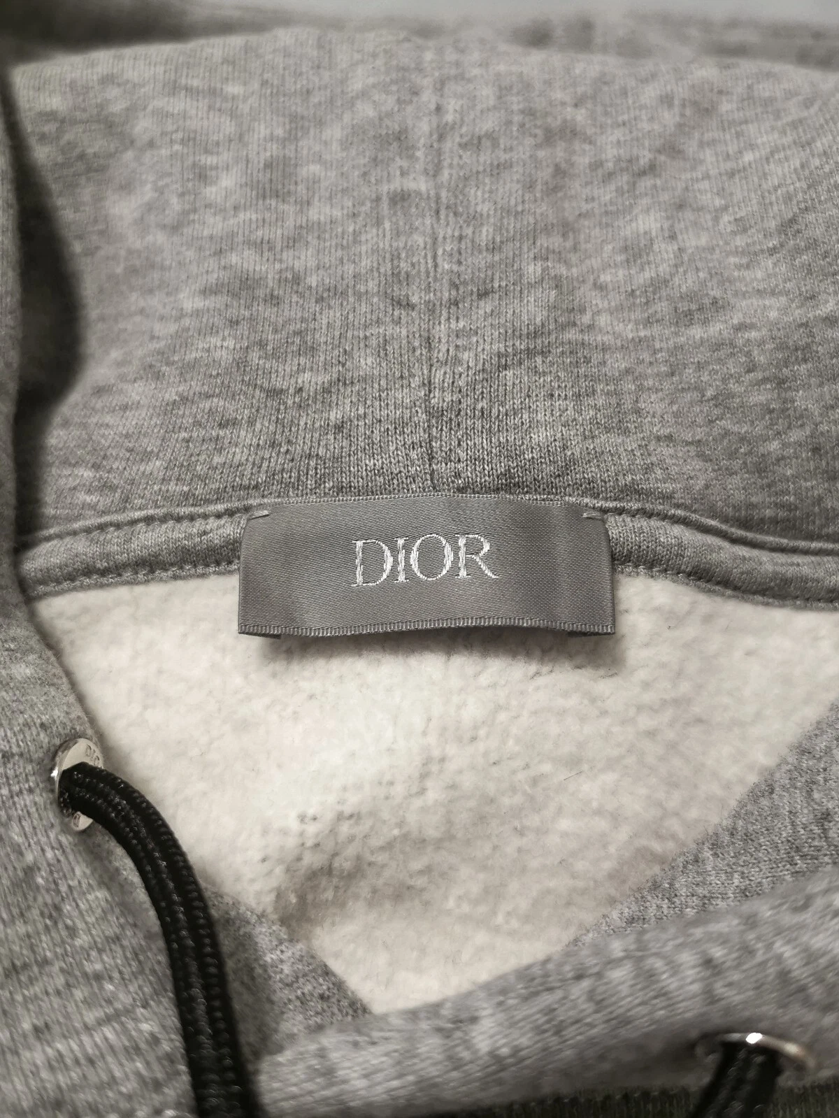 Hoodie Christian Dior Grey XS